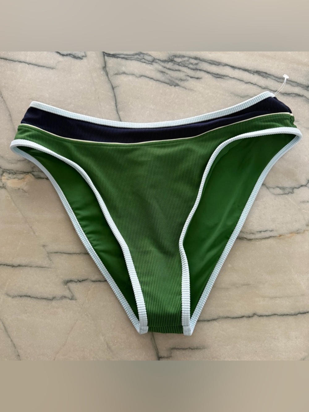 Beach Riot Delia Colorblock Bikini Bottom B570 - Picture 3 of 6